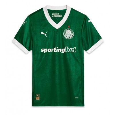 Moški Nogometni dresi Palmeiras Domači 2025-26 Kratek Rokav Moški Nogometni dresi Palmeiras Domači 2025-26 Kratek Rokav